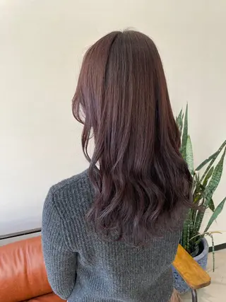 ロング カラー キノシタ ナオユキのヘアスタイル