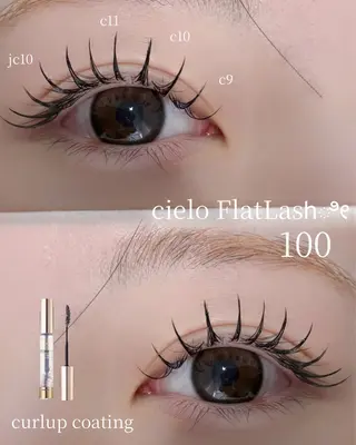 マツエク・マツパ cielo 矢場町栄店のマツエク・マツパデザイン