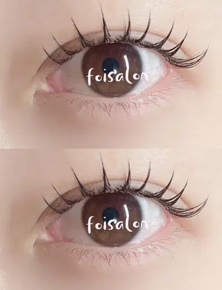 マツエク・マツパ foisalon 新宿西口店のマツエク・マツパデザイン