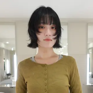 ミディアム 竹尾 優斗のヘアスタイル