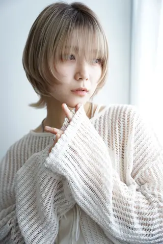 ショート シャドウパーマ/ メンズカット/和歩のヘアスタイル