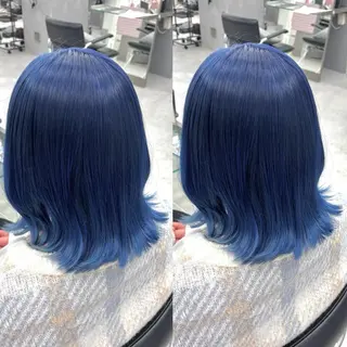 カラー ヘアメ🎀ハイトーン 🩵エクステ🪄しほのヘアスタイル