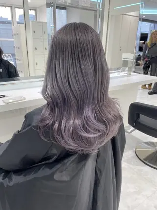 カラー 大人っぽ韓国ヘア🤍 yuma🐈⬛のヘアスタイル