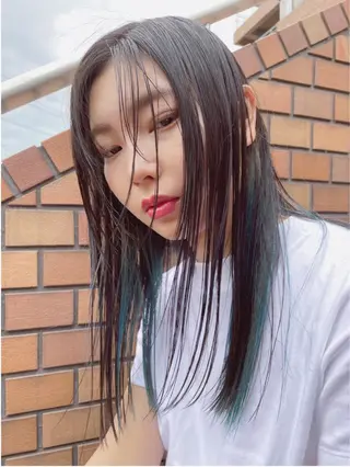 セミロング 窪田 幸太のヘアスタイル