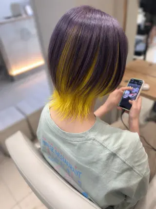 ショート カラー 🎀透明感 カラー🎀ミズキのヘアスタイル