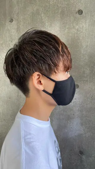 メンズ もりたみかこ 美容師お休み中のヘアスタイル