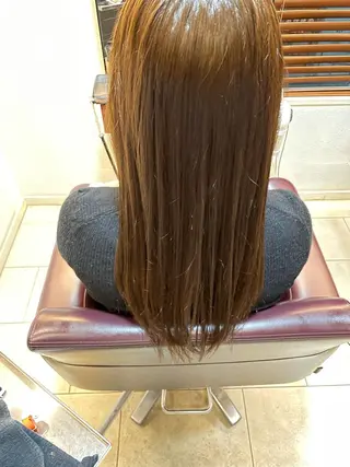 ロング カラー こすげひろと カラー講師のヘアスタイル