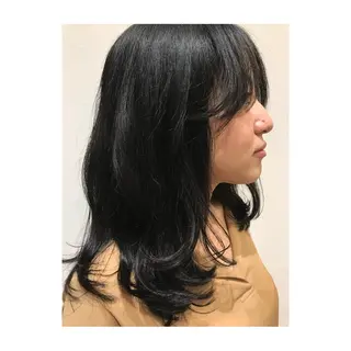 ミディアム くるくるパーマ aikoのヘアスタイル