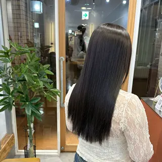 ロング リキ/髪質改善 /縮毛矯正🫧のヘアスタイル