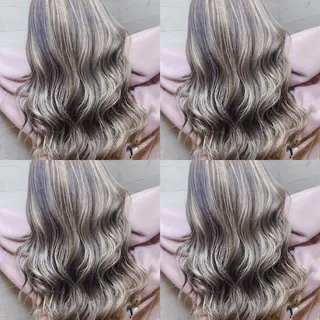 セミロング カラー レイヤー×艶髪特化 マネージャー安藤光司のヘアスタイル