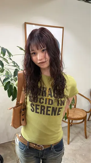 カラー honoka uemuraのヘアスタイル