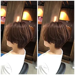 ショート 榎本 圭のヘアスタイル