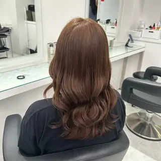 セミロング 盛れる韓国ガーリー♡ /トレンドスタイルのヘアスタイル