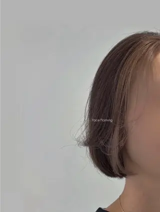ミディアム ⠀ momokaのヘアスタイル