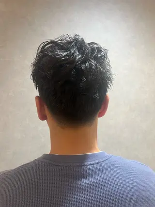 ショート パーマ メンズ 古後 さゆこのヘアスタイル
