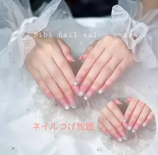 セミロング Bibi nail Osakaのネイルデザイン