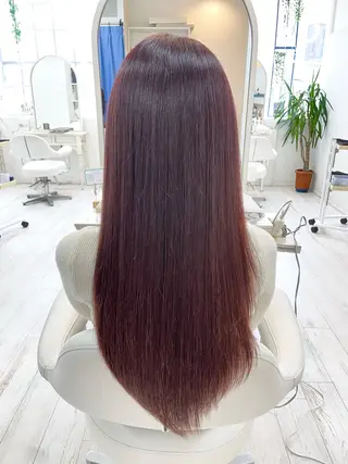 ロング 町田 あみのヘアスタイル