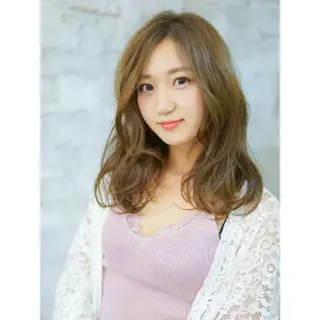セミロング 永野 良一のヘアスタイル
