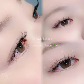 マツエク・マツパ Kellyeye Miyunaのマツエク・マツパデザイン