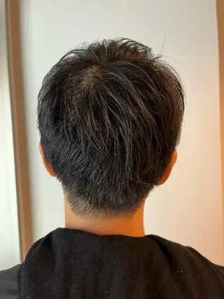 ショート メンズ うしだ かおるのヘアスタイル