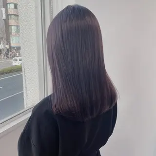ロング カラー 𓏸レイヤー髪質改善 透けカラーカノン🫧のヘアスタイル