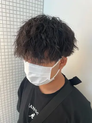 ショート カラー パーマ メンズ 🍃メンズヘア🍃 セヤシュウヘイのヘアスタイル