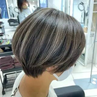 ショート カラー 【髪質改善】 kasumi🌷🌷のヘアスタイル