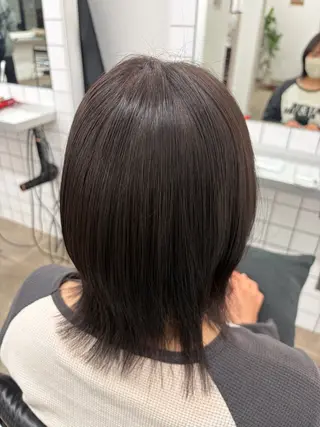 カラー ENV 船橋 佐久間 彩のヘアスタイル