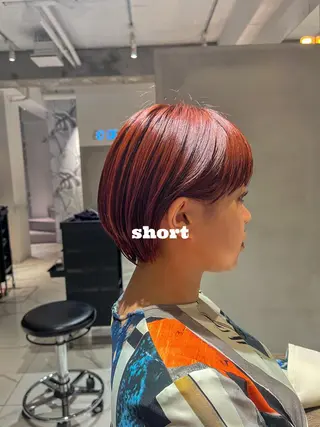 ショート カラー ヘアアレンジ メンズ キッズ ネイル マツエク・マツパ アイブロウ メンズ眉毛サロン⚪️ マユクリア北千住西口の眉毛・アイブロウイメージ