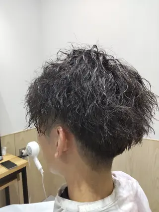 メンズ パーマ GO TODAY SHINのヘアスタイル