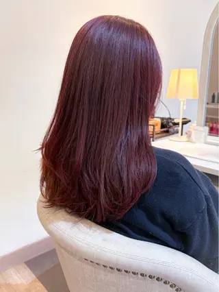 ミディアム 石平 暖のヘアスタイル