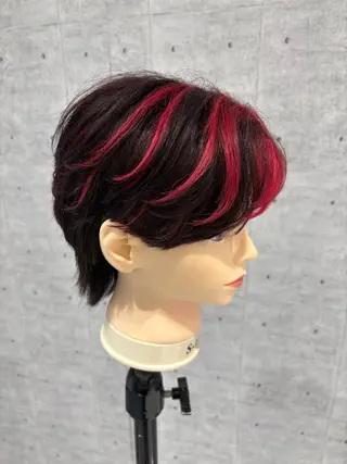 ショート カラー 🌱脱白髪染め特化 🌱岡田将英のヘアスタイル