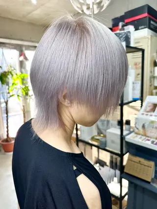 ショート カラー Kazu 🌠名古屋 ハイトーン/レイヤーのヘアスタイル
