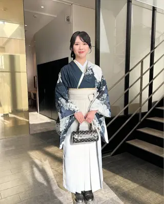 セミロング ヘアアレンジ stylist 🌸 kana.のヘアスタイル
