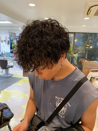 パーマ メンズ Moca 〰️のヘアスタイル