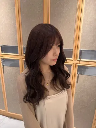 ロング カラー のぞみ🎀 /ブリーチ/表参道のヘアスタイル