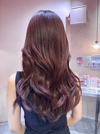 ロング 透明感/艶カラー 💘Hanaのヘアスタイル