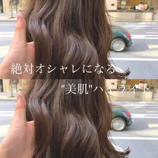 セミロング カラー 【悩み解決!美髪へ】 店長 平間 響のヘアスタイル