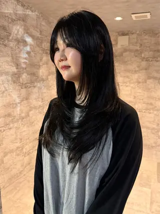 ロング カラー パーマ mai / linoah˚✧のヘアスタイル