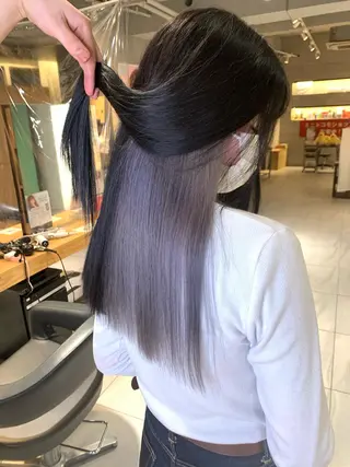 ロング カラー パーマ ヘアアレンジ メンズ キッズ ネイル マツエク・マツパ 酸性ストレート 髪質改善大槻勇樹のヘアスタイル