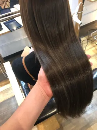 ロング カラー ヘアアレンジ 藤尾 僚平のヘアスタイル