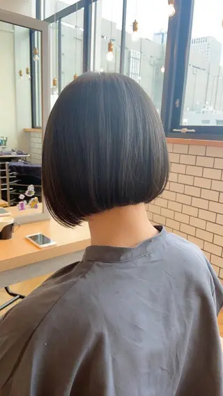 ショート カラー パーマ ヘアアレンジ ✨髪質改善/透明感✨ 西野 陽のヘアスタイル