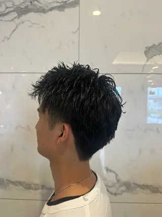 パーマ メンズ arl 豊田店のヘアスタイル