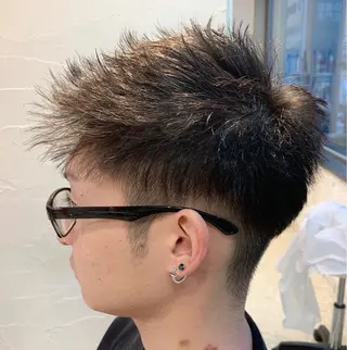 ショート うしだ かおるのヘアスタイル