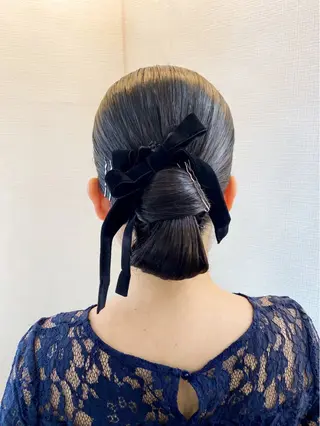 ヘアアレンジ hair make もりした ゆうのヘアスタイル