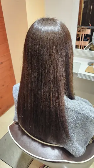 ロング 暖色カラー/髪質改善 /メンズ🧡莉南のヘアスタイル