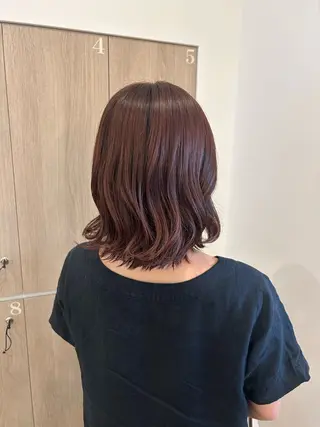ミディアム ルプラボウ / せとくち ななのヘアスタイル