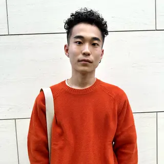 ショート パーマ メンズ 🌈圧倒的デザイン パーマ　関和希のヘアスタイル