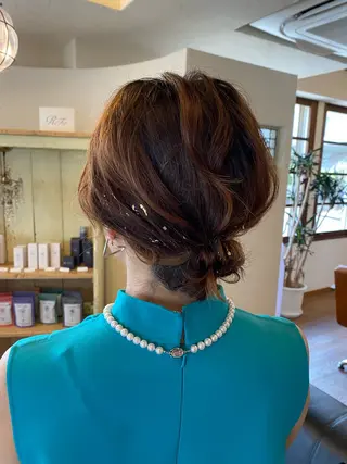 ヘアアレンジ 井上 歩美のヘアスタイル