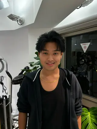 ショート メンズ 深田 勇獅郎のヘアスタイル